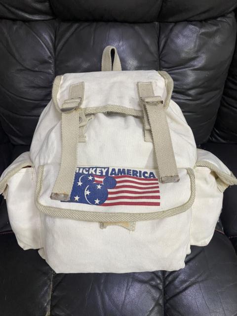 Other Designers Mickey Mouse × Vintage - Vintage Mickey Mouse America 90’s Disney Backpack