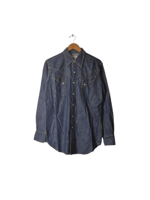Levi's VINTAGE LEVIS 90S CHAMBRAY DENIM MADE IN HONG KONG