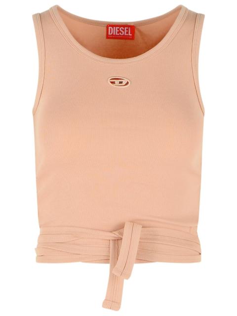 Diesel Diesel 'Anky' Pink Cotton Tank Top Women