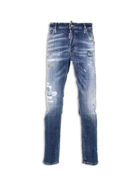 DSQUARED2 Stretch Denim Skater Jeans
