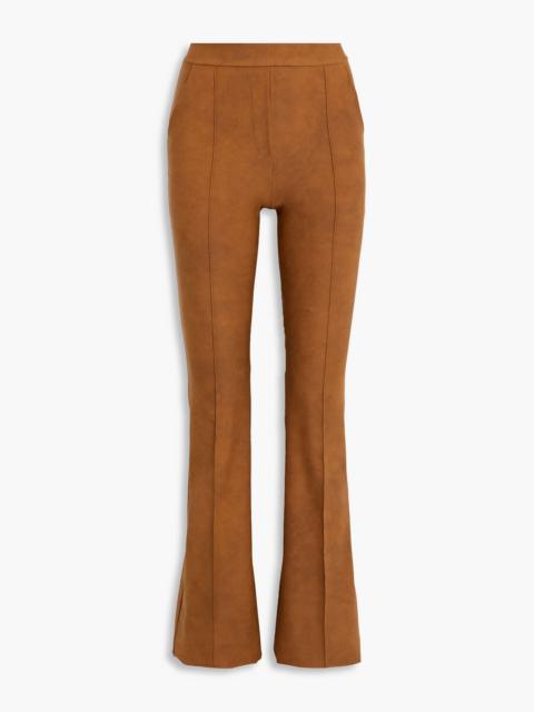 Other Designers Maren printed stretch-jersey bootcut pants