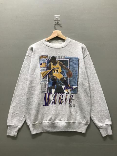 Other Designers Vintage Magic Johnson LA Lakers NBA Legend Player Sweatshirt