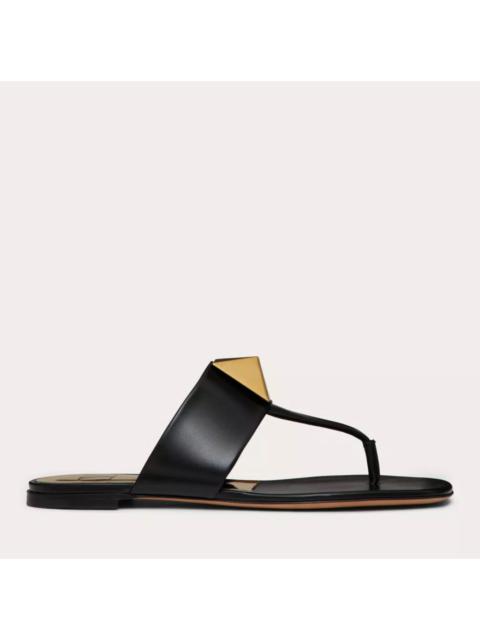 Valentino Valentino One Stud Flat Thong Sandal