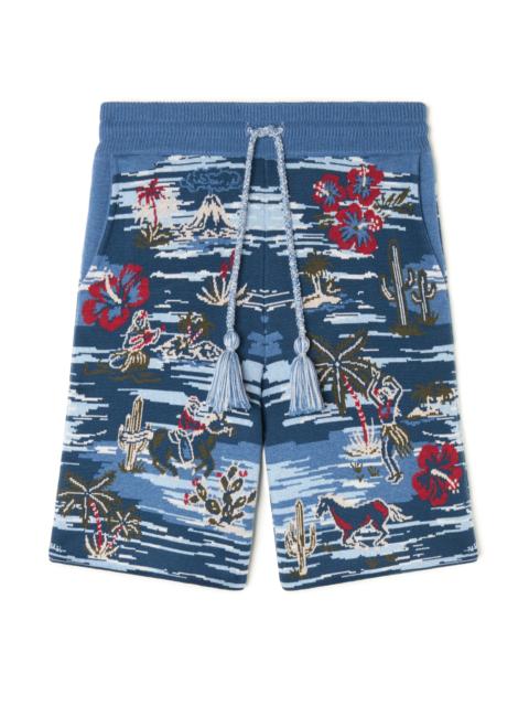 Alanui Tex-Hawaii Roundtrip Shorts
