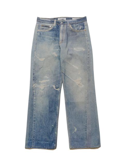 Third Cut Digital Denim Print
