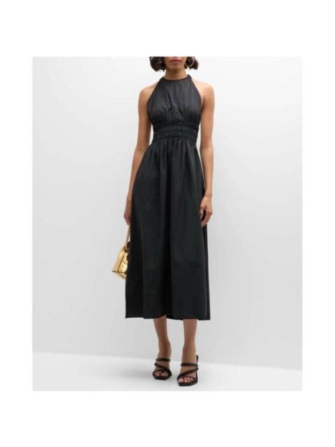 Other Designers NWT Xirena Tove‎ Black Midi Dress Sz Large $275