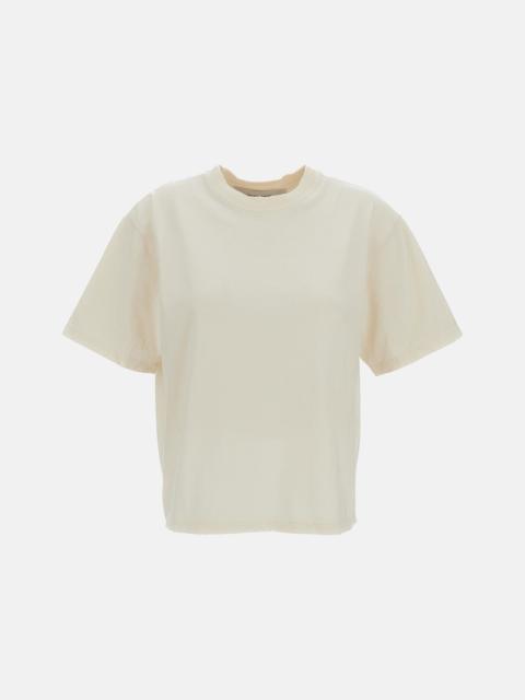 Golden Goose Golden Goose Women Boxi T-Shirt Cotton Jersey Logo Patch