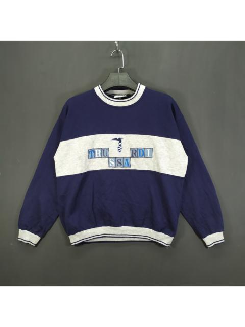 Other Designers Vintage - Trussardi Made in Italy Embroidery Logo Sweatshirts #218-9