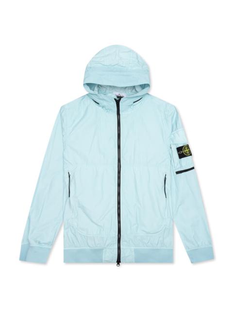 Stone Island STONE ISLAND HOODED BLOUSON 40632 - AQUA