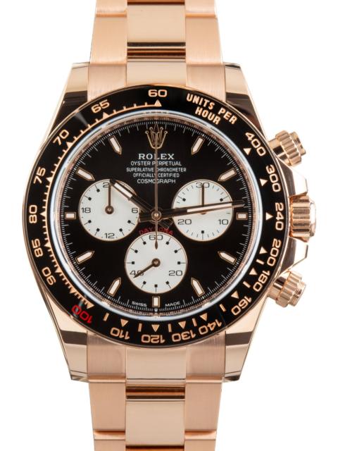 ROLEX Pre-Owned Rolex Daytona 126525LN 18K Everose Gold “Le Mans”