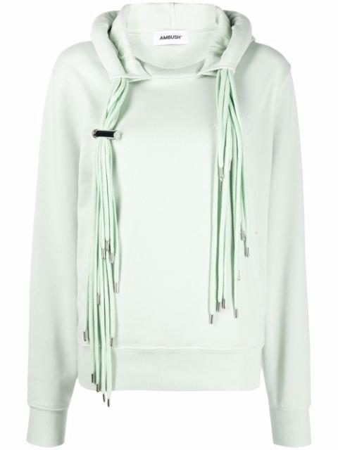 Ambush multi-cord cotton hoodie