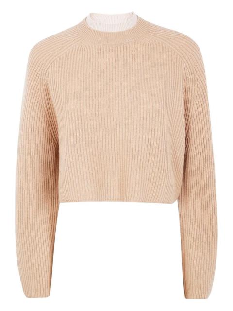 Max Mara Ribbed cropped sweater