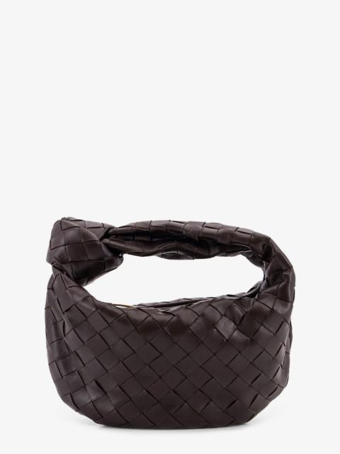 Bottega Veneta Bottega Veneta Mini Jodie Leather Handbag With Intrecciato Pattern