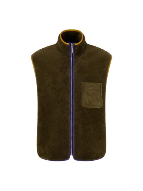 fleece gilet