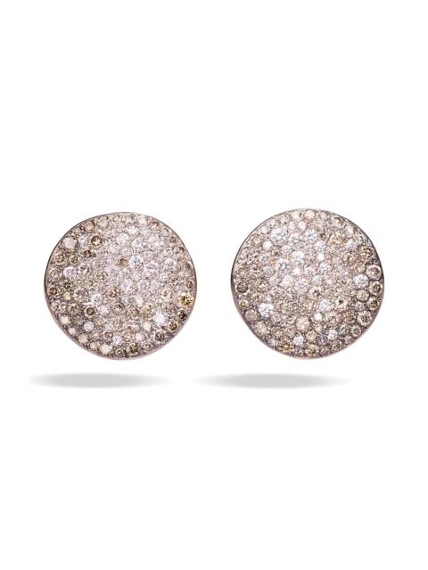 Pomellato Pomellato Sabbia Diamond Pavé Stud Earrings in Rose Gold at Nordstrom