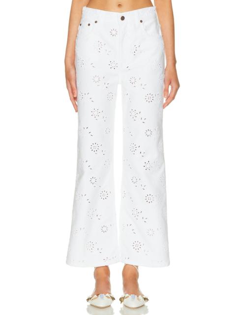 Chloé Denim Straight Leg Pant