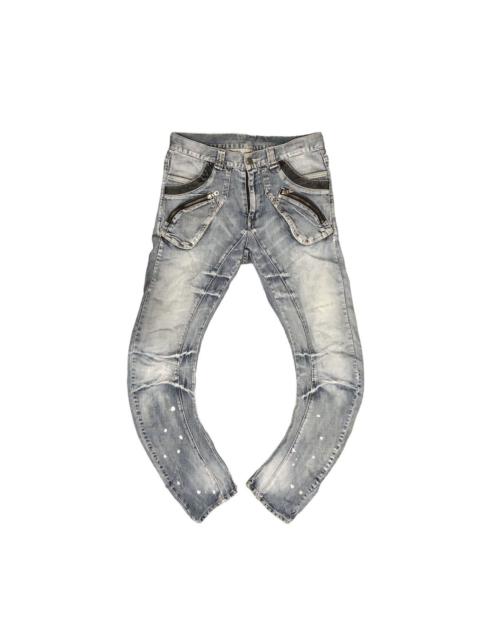 Other Designers Archival Clothing - RARE 🔥PPFM BANANA CURVE LEGS MULTIPOCKET DENIM