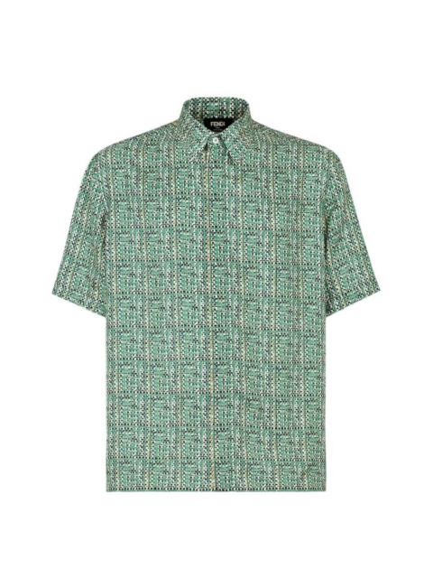 Fendi FF Print Short Sleeve Shirt