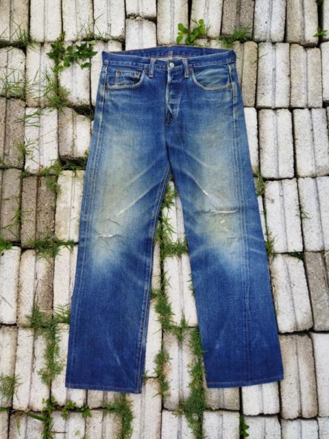 Other Designers Rare🔥Denime Japan Selvedge Distressed Jeans