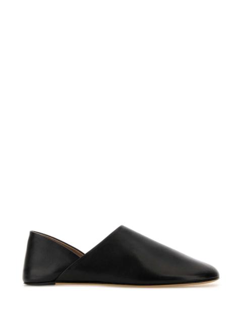 Other Designers Jw Anderson Men Black Leather Loafers