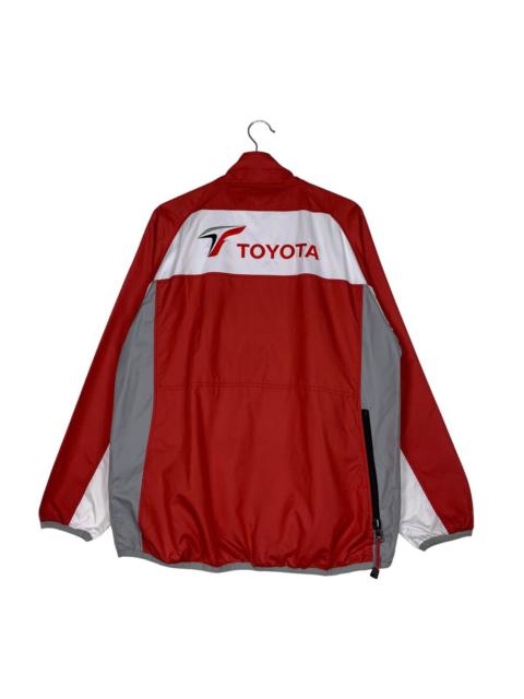 Other Designers Japanese Brand - TOYOTA Embroidered Big Logo Red Light Jacket #0928-C41