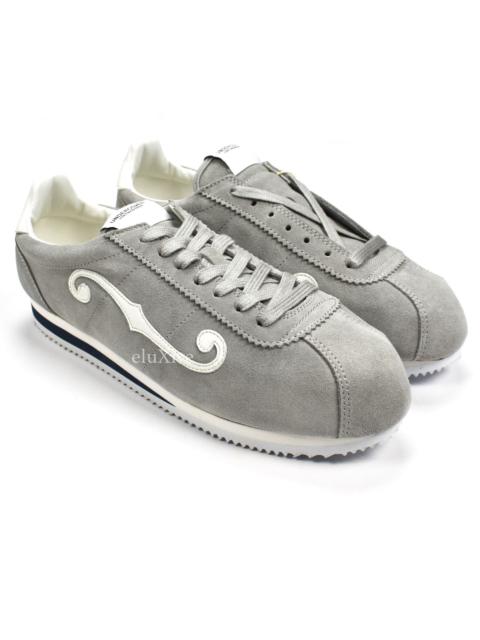 UNDERCOVER Undercover Gray Suede 'Cortez' Sneakers DS