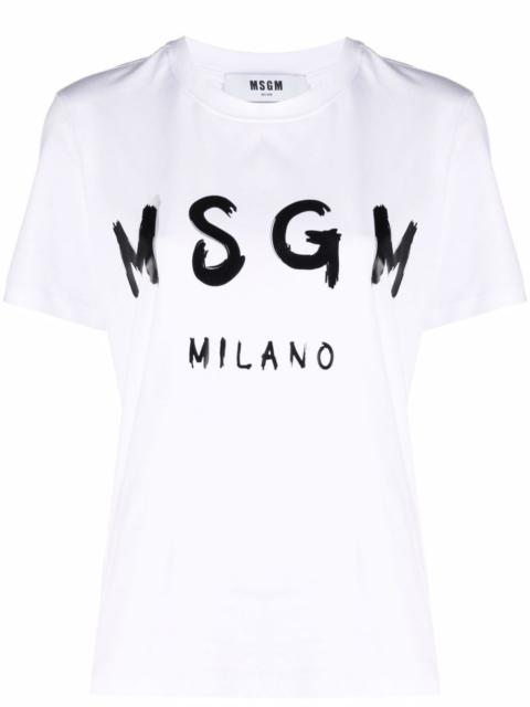 MSGM COTTON JERSEY T-SHIRT