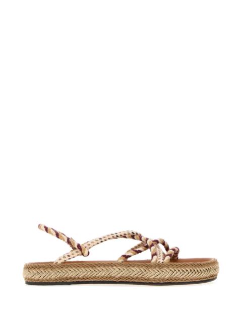 Isabel Marant Isabel Marant Women Multicolor Fabric Kitza Sandals