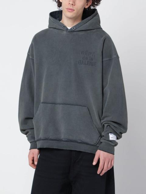 GALLERY DEPT. Graphite-grey sweatshirt with embossed logo