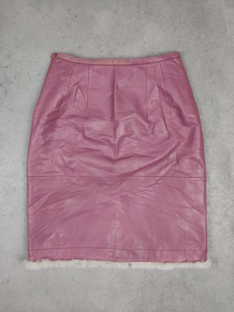 Other Designers Vintage - Vintage Leather Skirts Yohji Yamamoto Style by Klein D'oeil