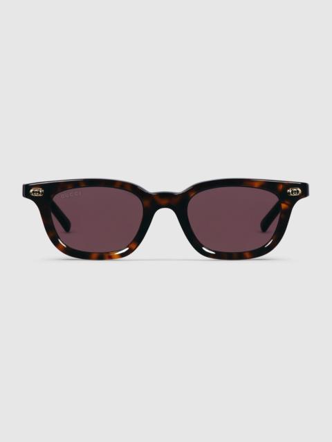 GUCCI Oval frame sunglasses