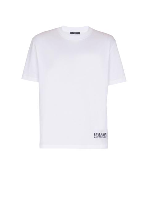 Balmain Small Balmain Stamp printed T-shirt