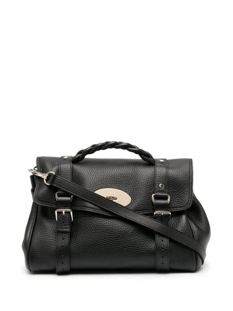 Mulberry Mulberry Women 'Alexa' Black Handbag With Adjustable And Removable Shoulder Strap And Magnetic Closu