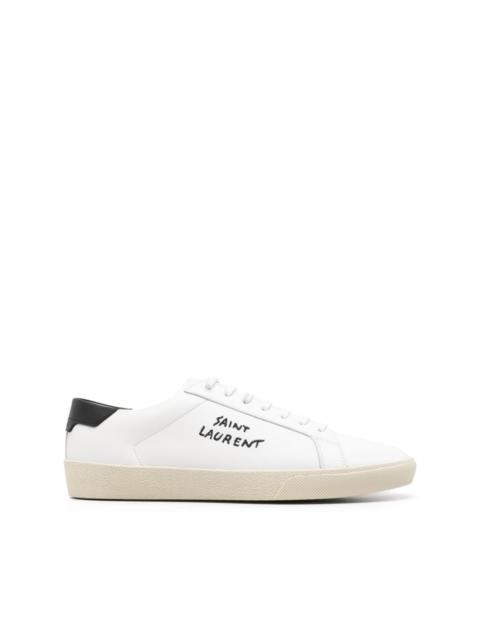 SAINT LAURENT leather sneakers