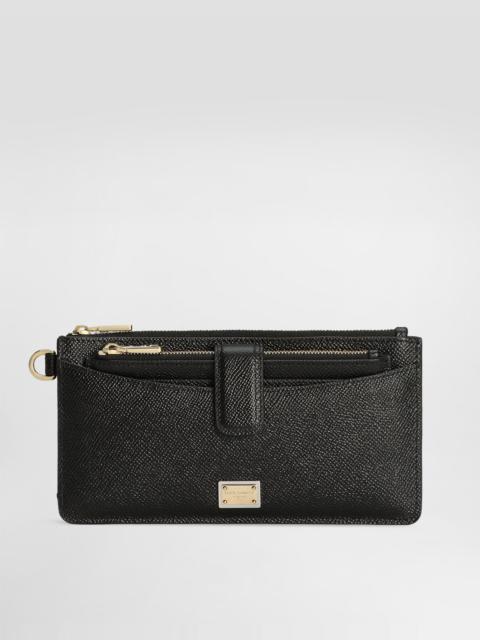 Dolce & Gabbana Dauphine calfskin card holder