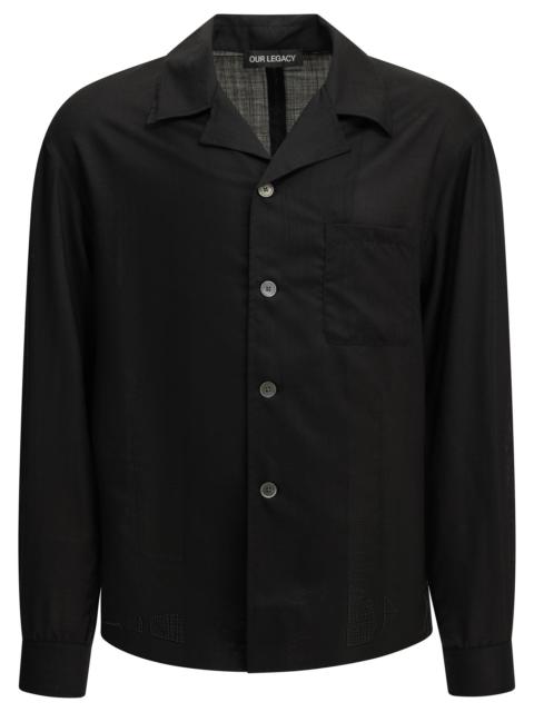 Our Legacy Our Legacy Private Casual Shirt Black
