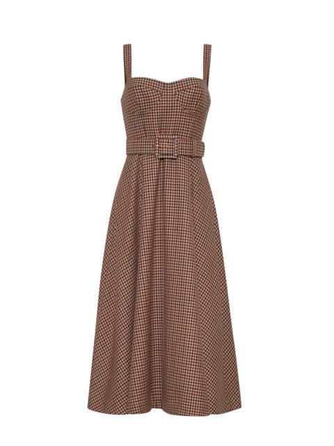 Cara Cara Calypso Dress
Our Best-Selling Bustier Dress in Wool Plaid