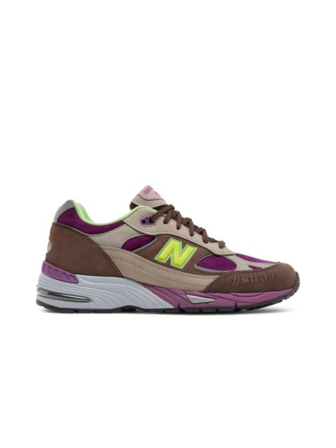 New Balance Stray Rats x 991 Made in England 'Purple Green'
