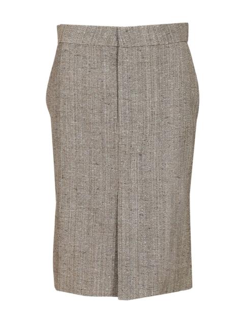 Bottega Veneta Bottega Veneta Women Midi Skirt In Viscose And Silk