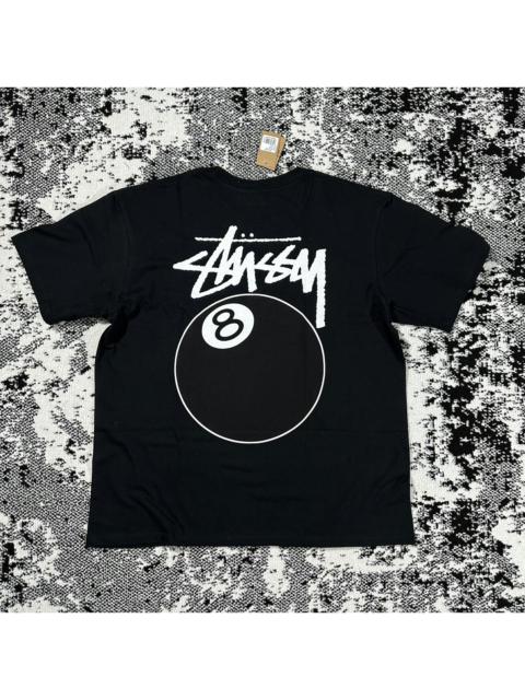 Other Designers Vintage - STUSSY 8 BALL PIG.DYED TEE / LARGE / BLACK