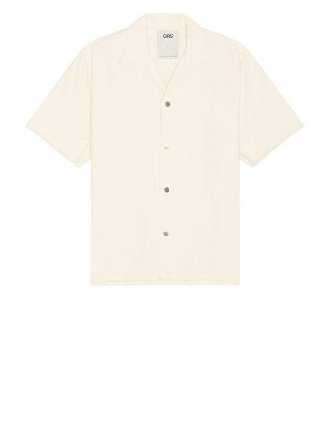 OAS Ecru Bodega Canvas Shirt