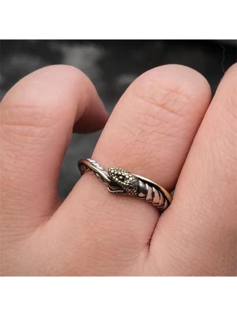 Other Designers Jewelry - Serpent Wrap Ring – Two-Tone Gold/Silver (Adjustable)
