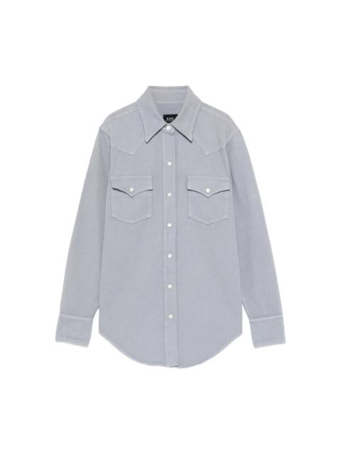 A.P.C. A.P.C. Grey Tops - Shirts Women