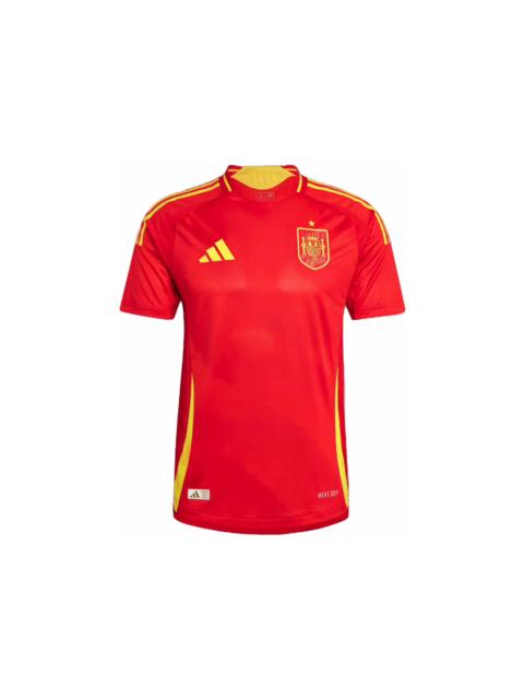 adidas adidas Spain 2024 Home Authentic Jersey Better Scarlet
