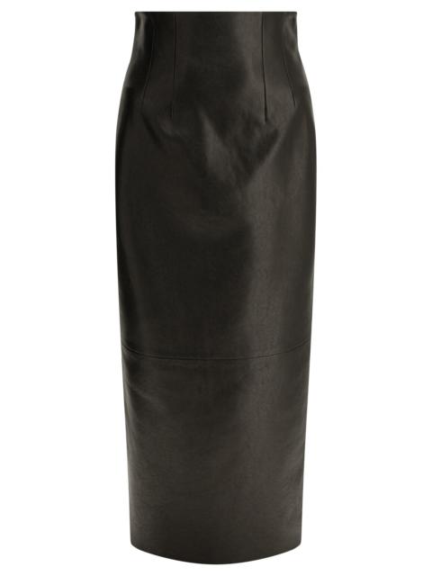 KHAITE Khaite Loxley Long Skirt Black