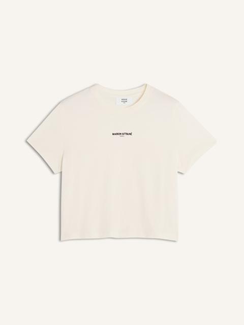 Maison Kitsuné MAISON KITSUNE PARIS BABY TEE-SHIRT