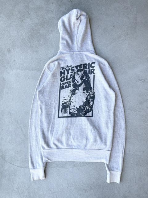 Vintage - STEAL! 2000s Hysteric Glamour Nude Girl Open Bar Zip Hoodie