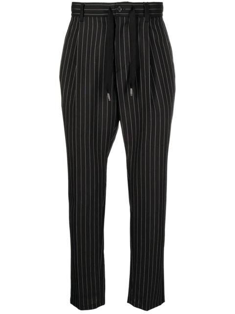 Dolce & Gabbana cropped pinstripe trousers