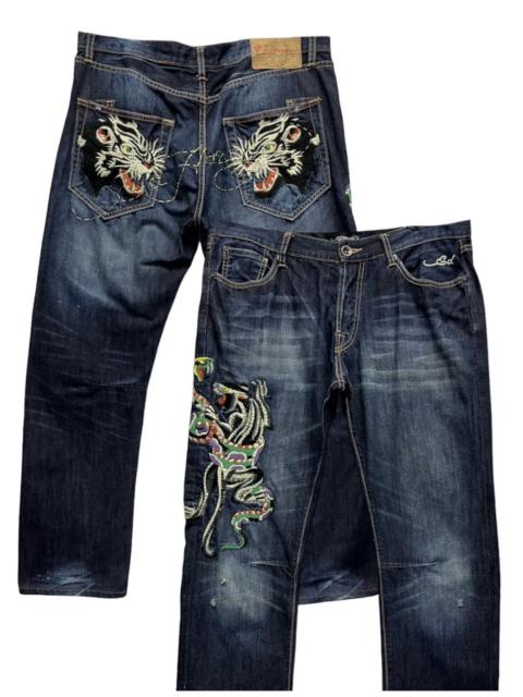 Other Designers Christian Audigier - 🔥FYE💥THE GODFATHER x ED HARDY Panther Vs Snake Tattoo Wear