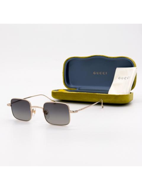 GUCCI NEW GUCCI SUNGLASSES GG1813S 001 GOLD/GRAY WOMEN EYEWEAR GUC